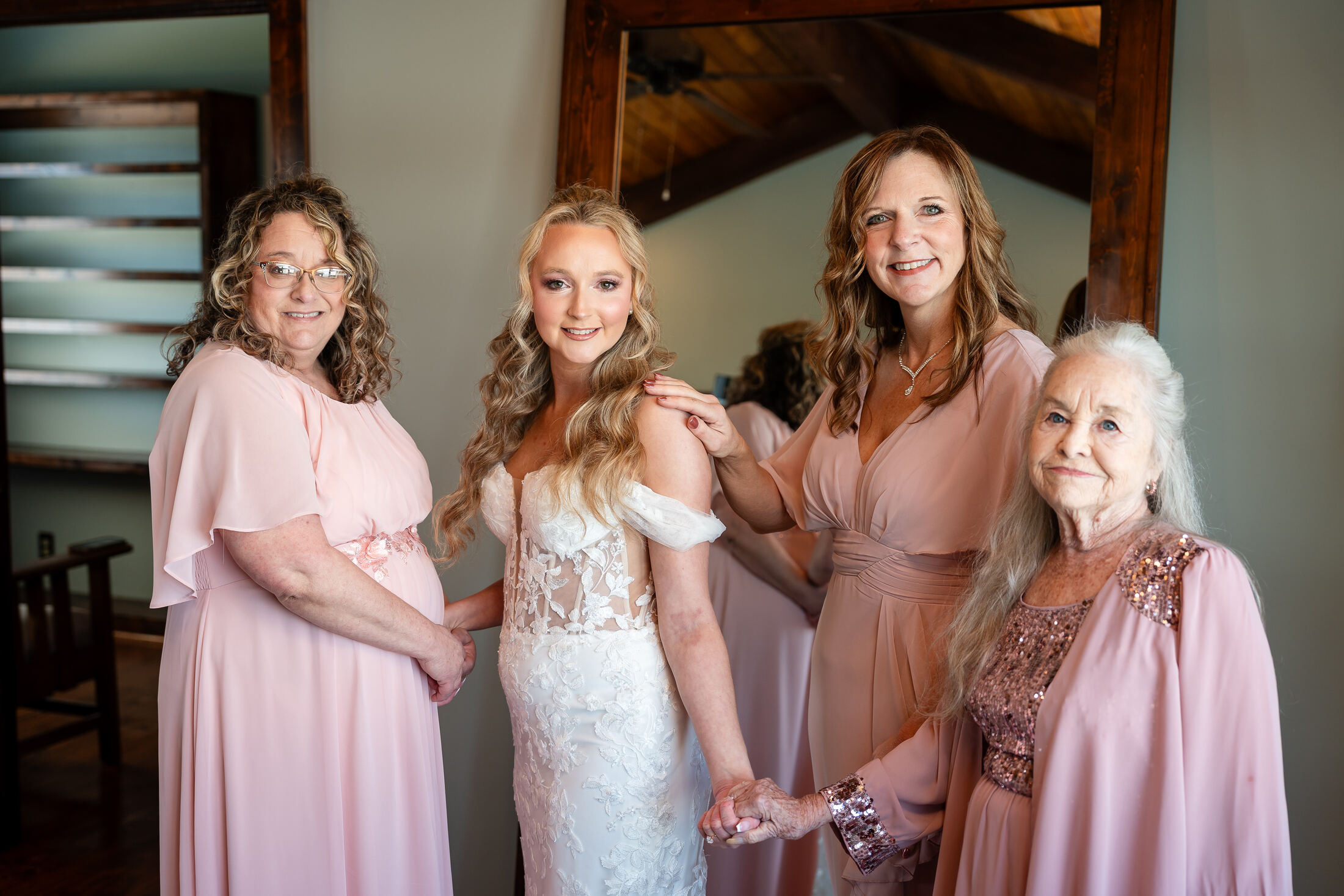 Wedding ceremony captured by Blue Haven Studios in the Southeast